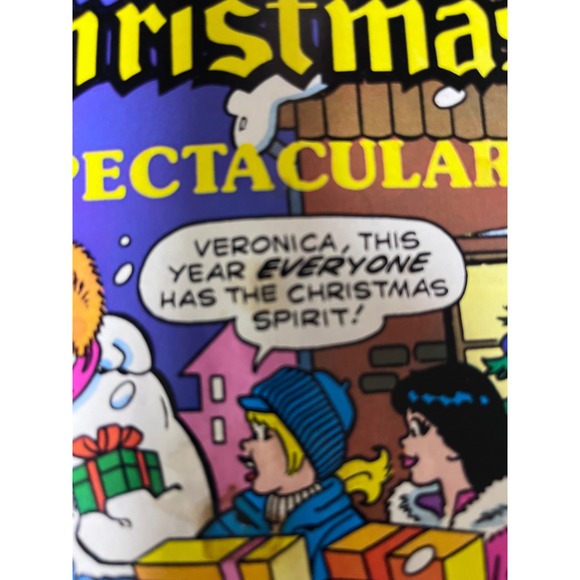 Betty & Veronica Christmas Spectacular Comic Book No568 January1987 Archie Giant - Picture 2 of 5